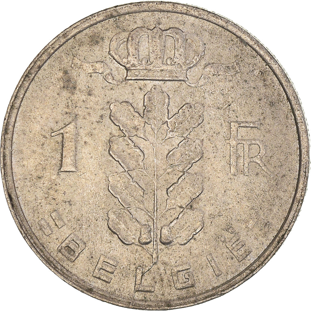 Moneda, Bélgica, Franc, 1978