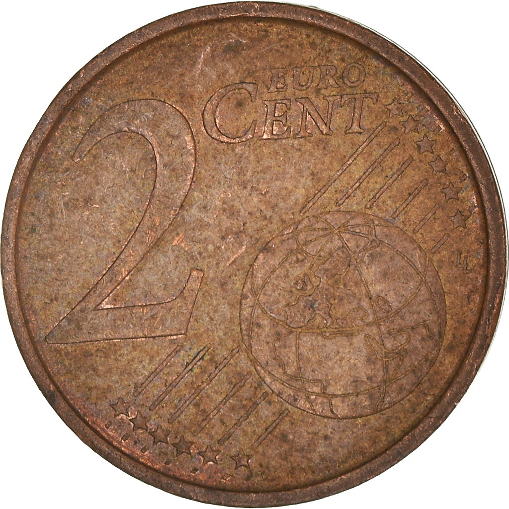 Moneda, España, 2 Euro Cent, 1999