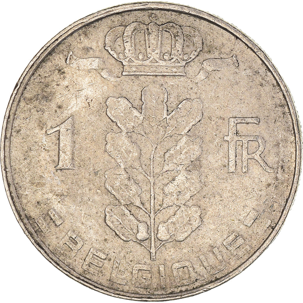 Moneda, Bélgica, Franc, 1974