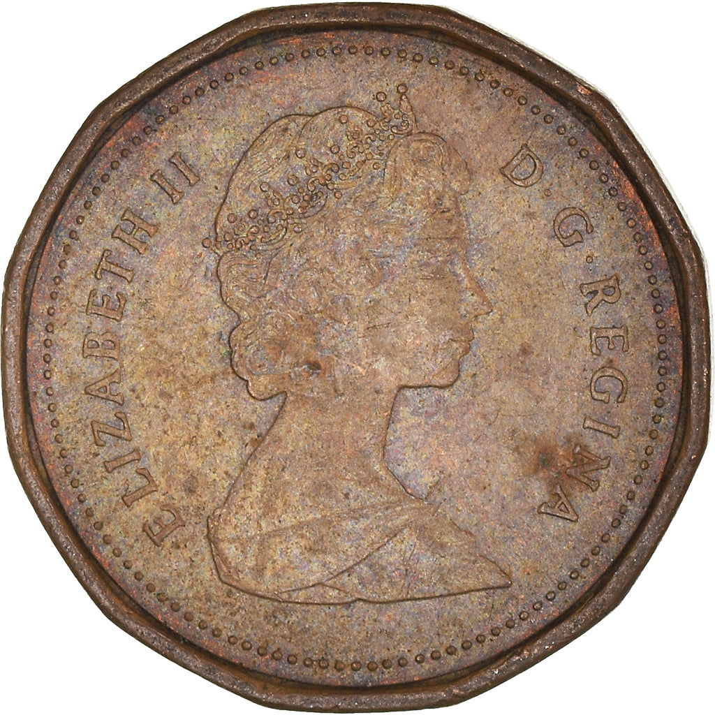 Moneda, Canadá, Cent, 1989