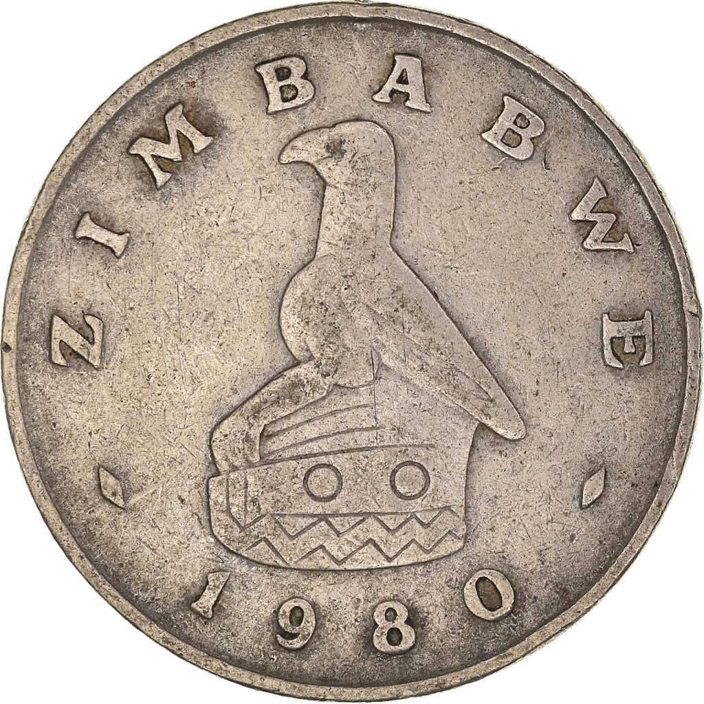 Monnaie, Zimbabwe, Dollar, 1980