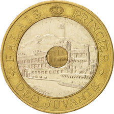 Monaco, Rainier III, 20 Francs, 1992, Paris, EF(40-45), Tri-Metallic, KM:165