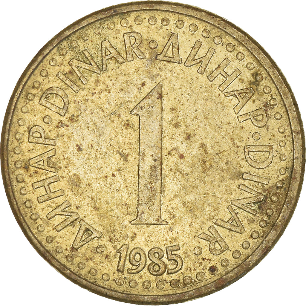 Coin, Yugoslavia, Dinar, 1985