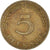 Moneta, GERMANIA - REPUBBLICA FEDERALE, 5 Pfennig, 1966
