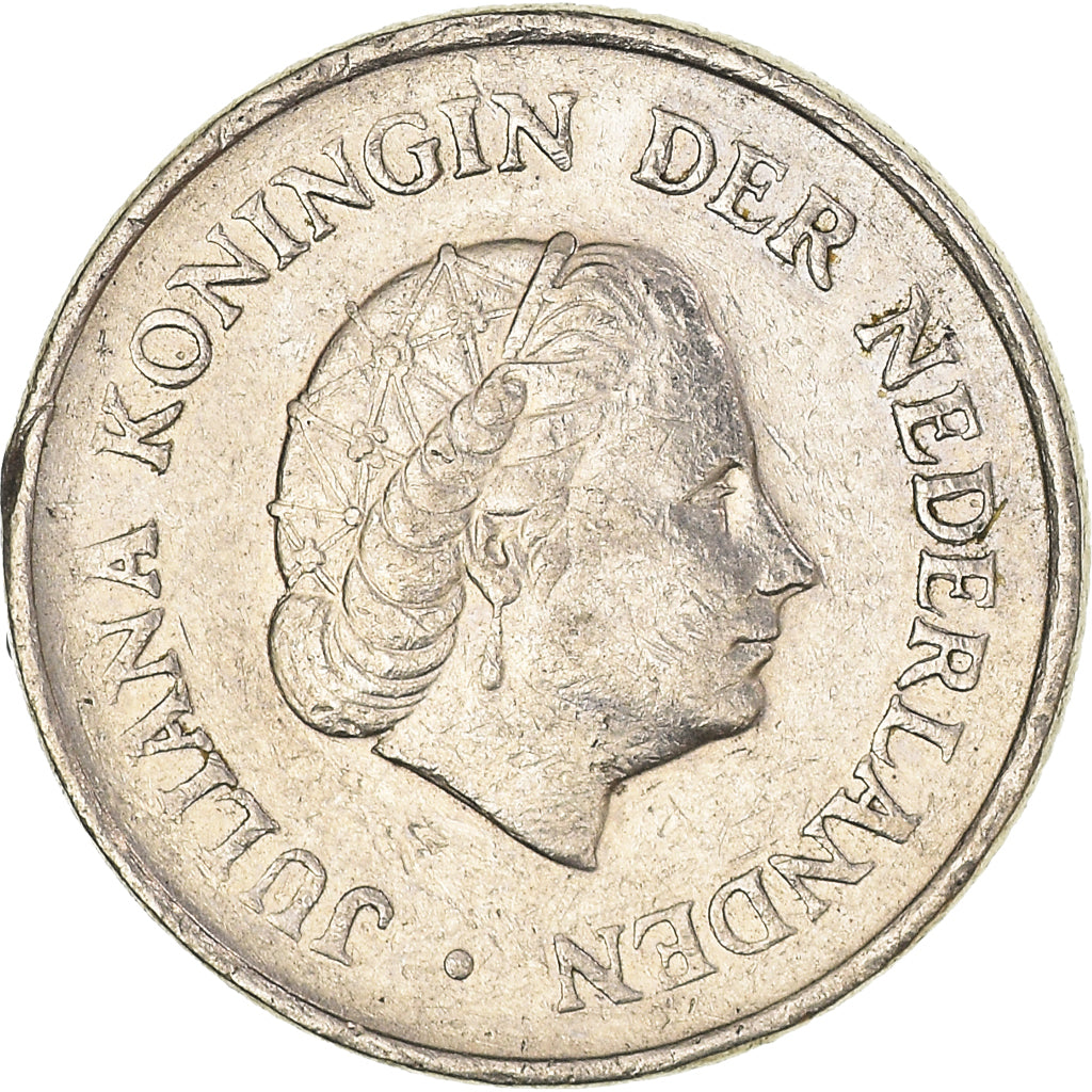 Moneta, Paesi Bassi, 25 Cents, 1970