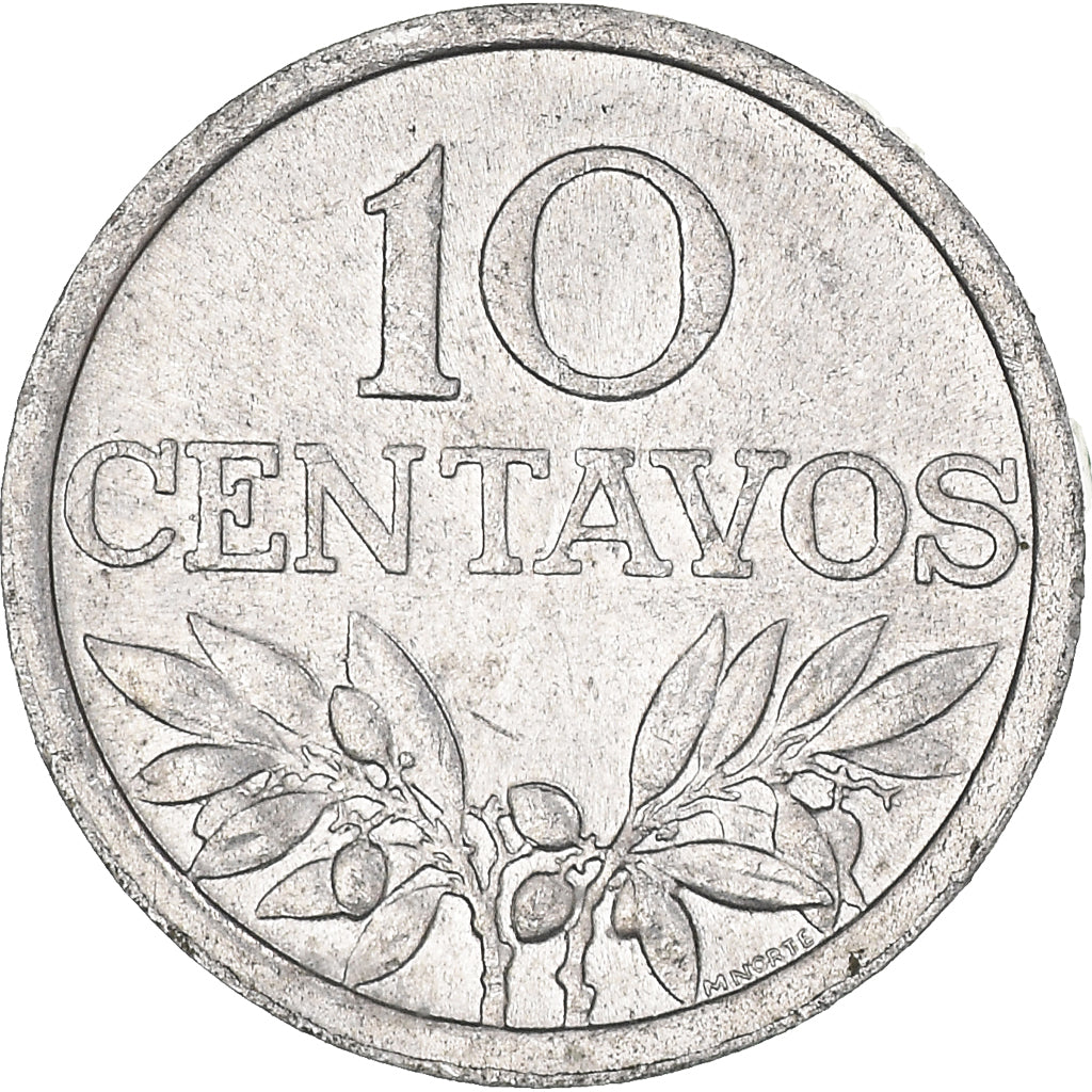 Monnaie, Portugal, 10 Centavos, 1974