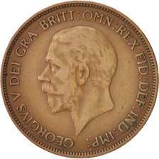 Great Britain, George V, Penny, 1936, EF(40-45), Bronze, KM:838