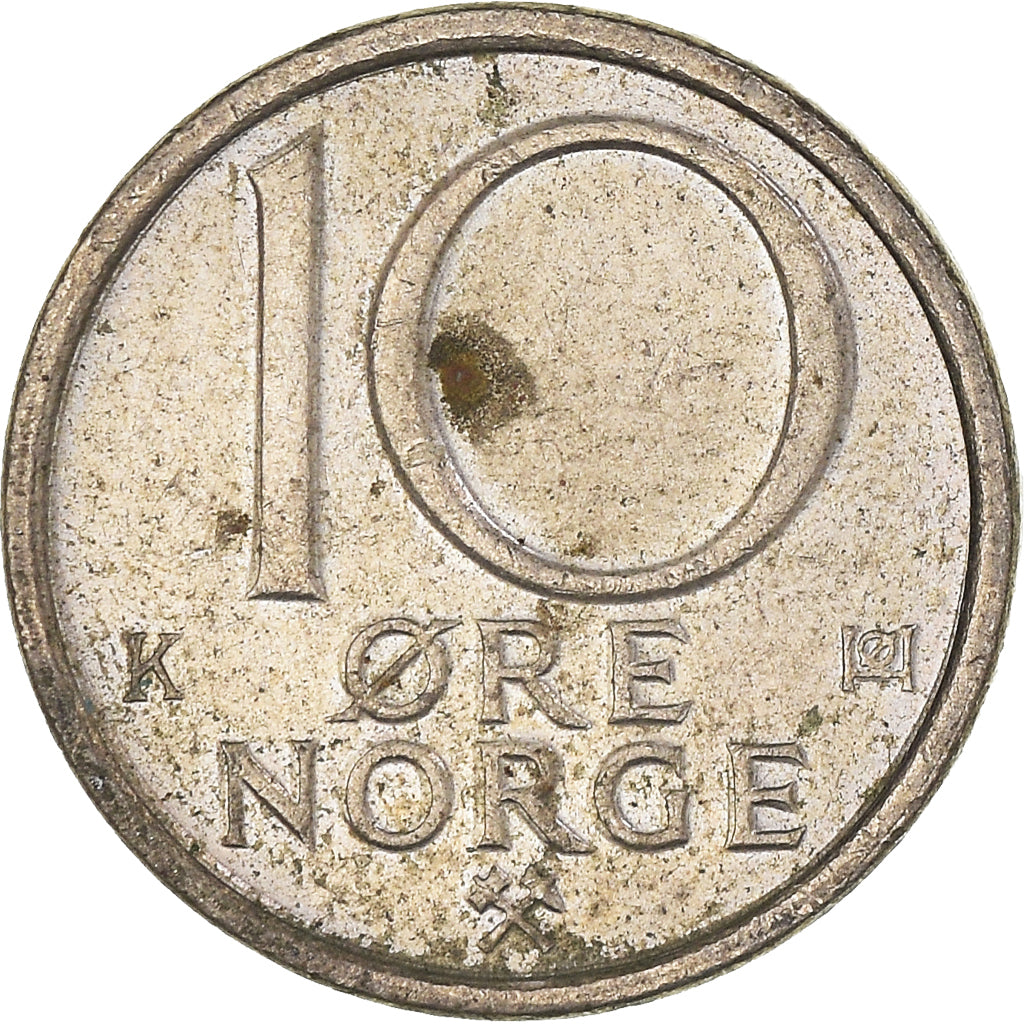 Moeda, Noruega, 10 Öre