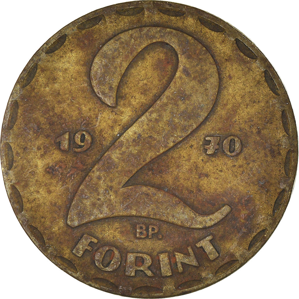 Moneta, Ungheria, 2 Forint, 1970