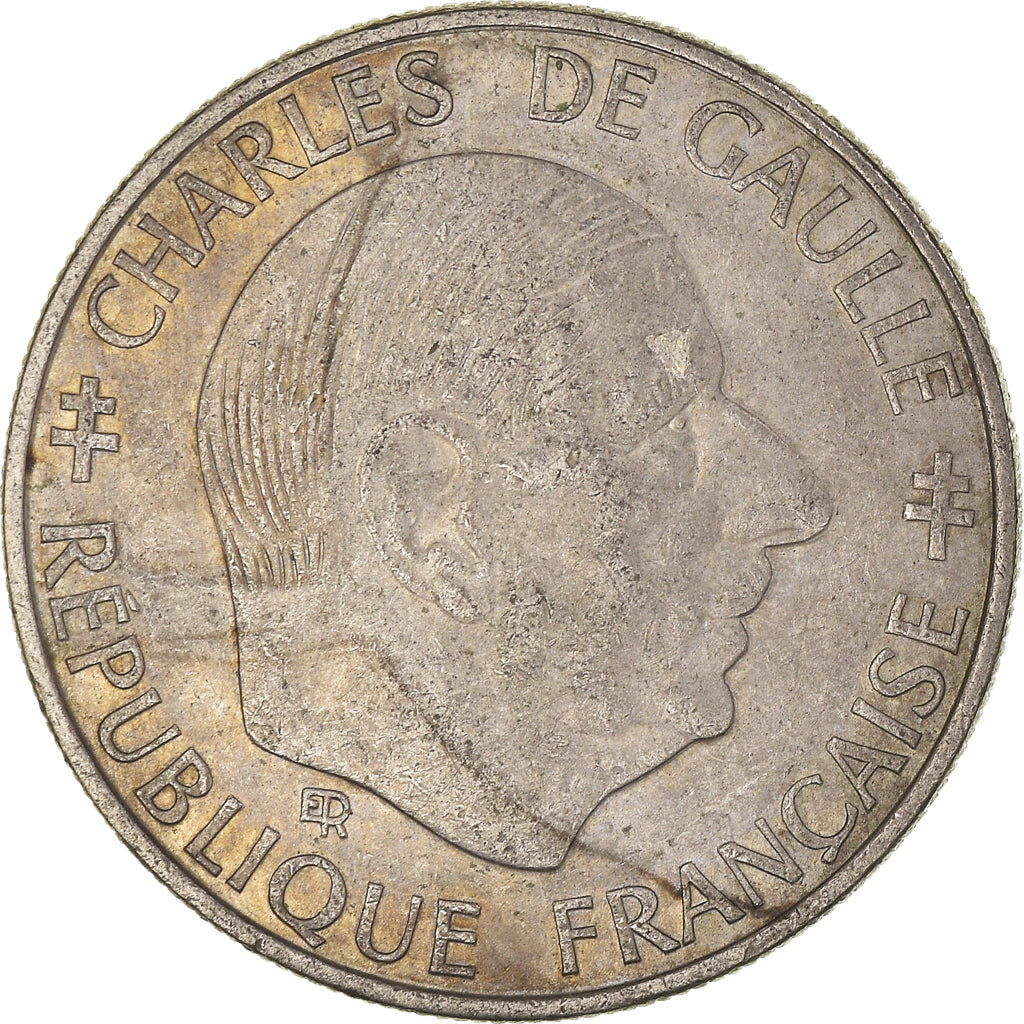 Moneta, Francja, Franc, 1988