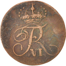 Norway, 2 Skilling, 1810, VF(30-35), Copper, KM:280.1