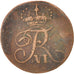 Norway, 2 Skilling, 1810, VF(30-35), Copper, KM:280.1