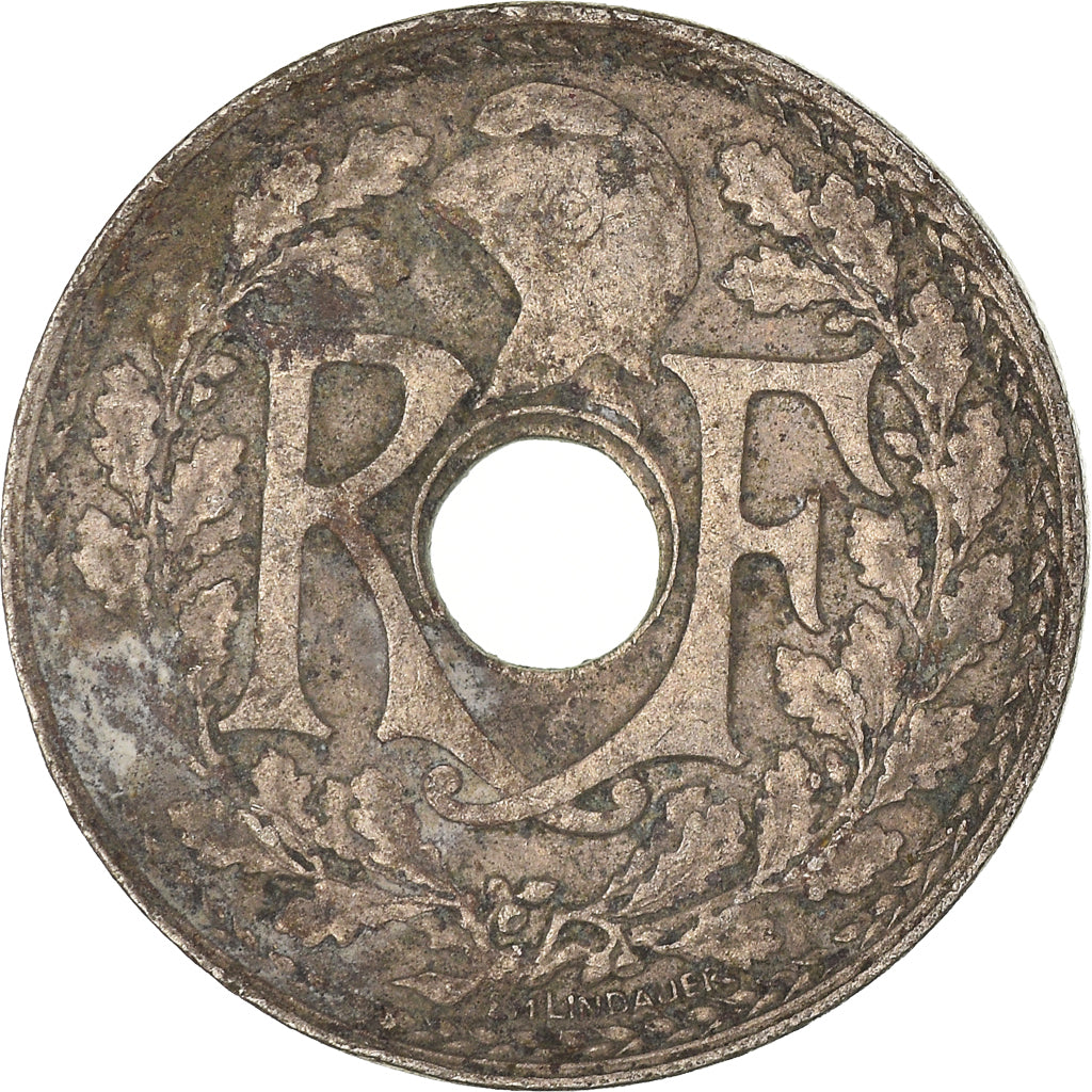 Munten, Frankrijk, 10 Centimes, 1933