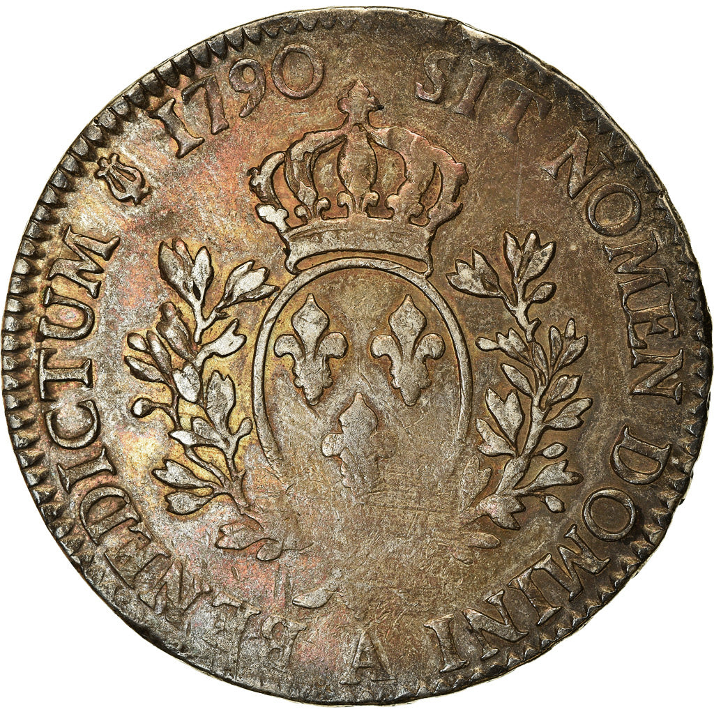 Monnaie, France, Louis XVI, Écu aux branches d'olivier, Ecu, 1790, Paris, TB
