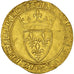 Münze, Frankreich, Charles VI, Ecu d'or, SS+, Gold, Duplessy:369