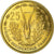 Münze, French West Africa, 25 Francs, 1956, STGL, Aluminum-Bronze, KM:E5
