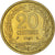 Coin, France, 20 Centimes, 1961, MS(63), Aluminum-Bronze, Gadoury:330