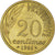 Coin, France, 20 Centimes, 1961, AU(55-58), Aluminum-Bronze, Gadoury:325