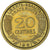 Munten, Frankrijk, 20 Centimes, 1961, Paris, FDC, Aluminium-Bronze, Gadoury:326