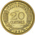 Moneta, Francia, 20 Centimes, 1961, Paris, FDC, Alluminio-bronzo, Gadoury:326
