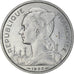 Coin, Réunion, 5 Francs, 1955, Paris, MS(65-70), Aluminum, KM:E5, Lecompte:69