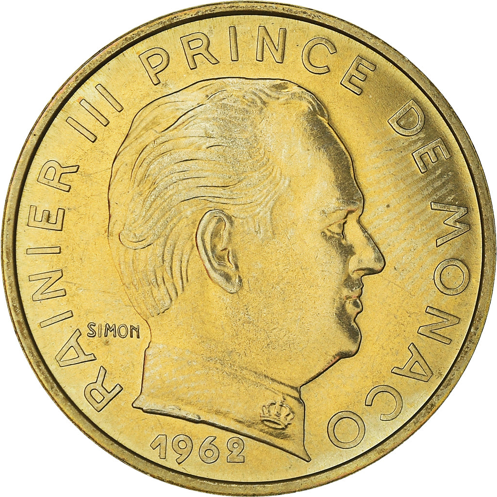 Moneta, Monaco, 20 Centimes, 1962, Paris, SPL, Rame-alluminio, KM:E46