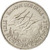 EQUATORIAL AFRICAN STATES, 100 Francs, 1966, Paris, EF(40-45), Nickel, KM:5