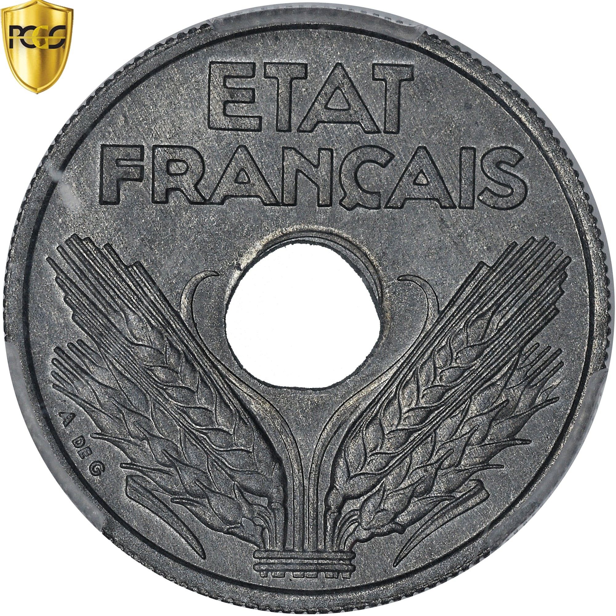 Monnaie, France, 10 Centimes, 1941, PCGS, MS66, FDC, Zinc, Gradée, 416502.66