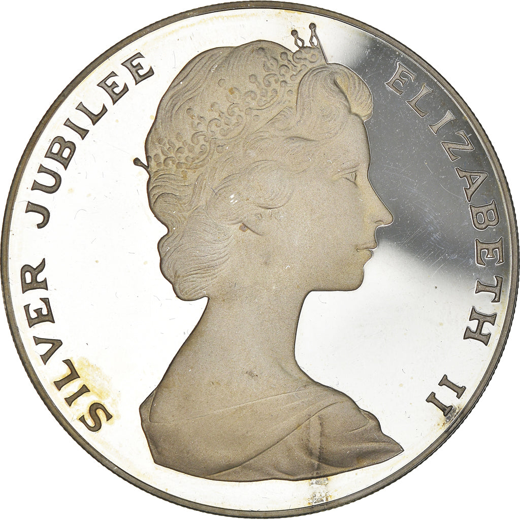 Coin, Bermuda, Elizabeth II, 25 Dollars, 1977, British Royal Mint, MS(64)