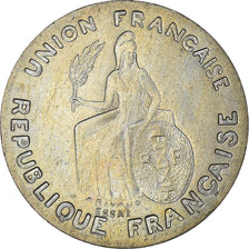 Moneta, OCEANIA FRANCESE, 50 Centimes, 1948, FDC, Bronzo-nichel, KM:E1