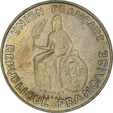 Coin, New Caledonia, 50 Centimes, 1948, Paris, ESSAI, MS(65-70), Nickel-Bronze