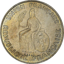 Munten, Nieuw -Caledonië, 50 Centimes, 1948, Paris, ESSAI, FDC, Nickel-Bronze