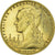 Moneda, Somalia francesa, 20 Francs, 1952, Paris, ESSAI, FDC, Aluminio - bronce