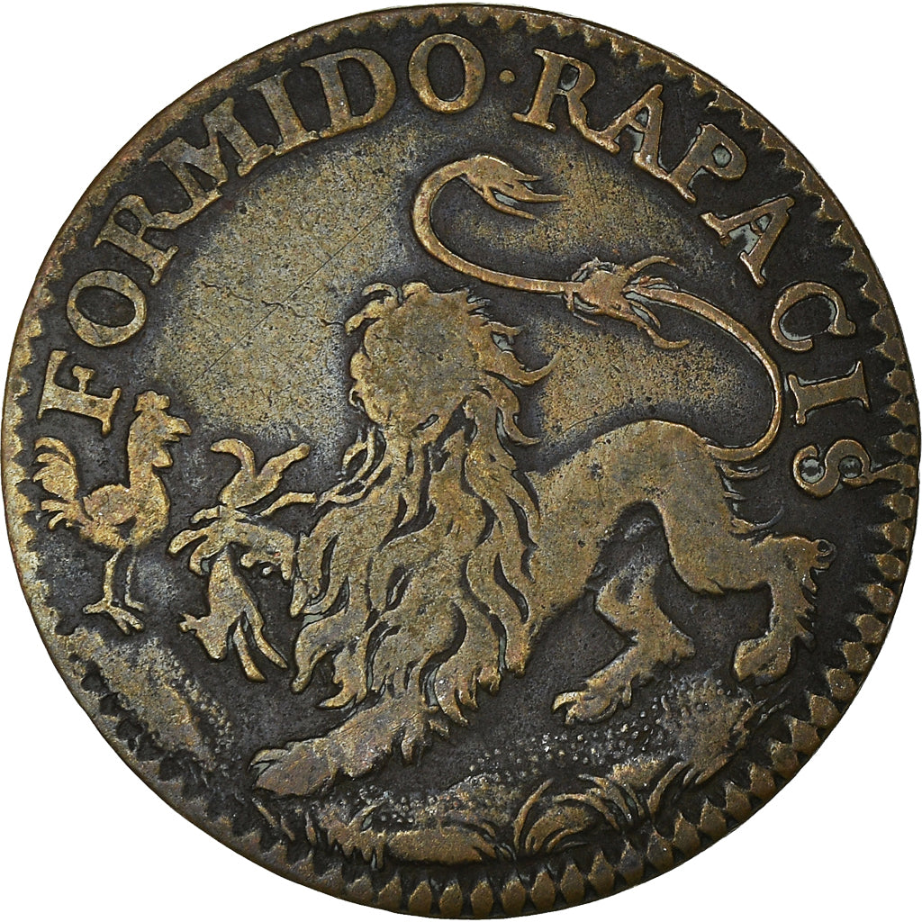 Francia, Token, Royal, Louis XIII, MBC, Cobre, Feuardent:12240