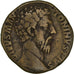 Moneta, Commodus, Sesterzio, Rome, MB+, Bronzo, RIC:654