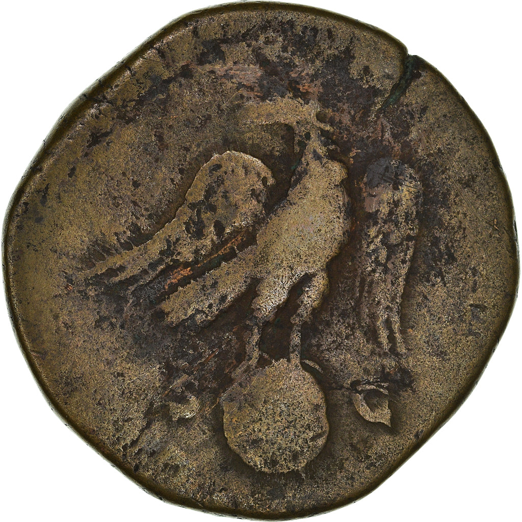Moneta, Commodus, Sesterzio, Rome, MB+, Bronzo, RIC:654