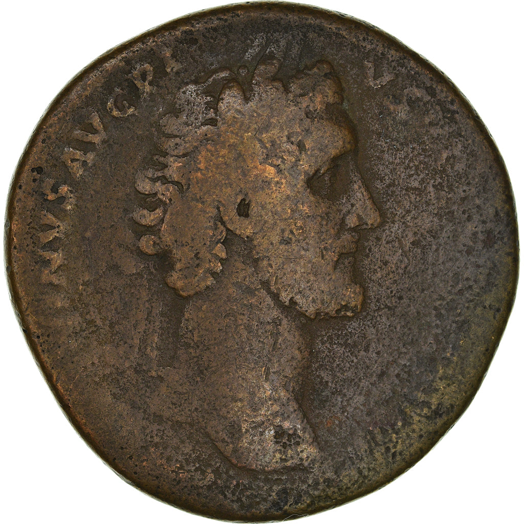 Moeda, Antoninus Pius, Sestertius, Roma, VF(20-25), Bronze, RIC:642