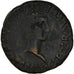 Moneta, Caligula, Bronze Unit, Carthago Nova, AU(55-58), Brązowy