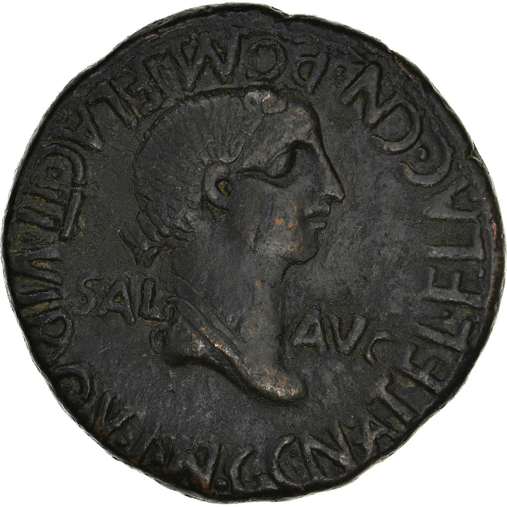 Munten, Caligula, Bronze Unit, Carthago Nova, PR, Bronzen