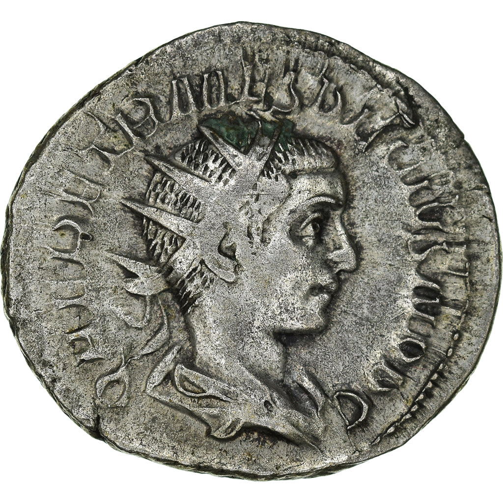 Moneda, Herennius Etruscus, Antoninianus, 251, Rome, MBC+, Vellón, RIC:146