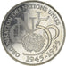 Monnaie, France, ONU, 5 Francs, 1995, Paris, SUP+, Nickel Clad Copper-Nickel