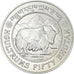 Moneta, Bhutan, 50 Ngultrums, 1981, FDC, Argento, KM:54