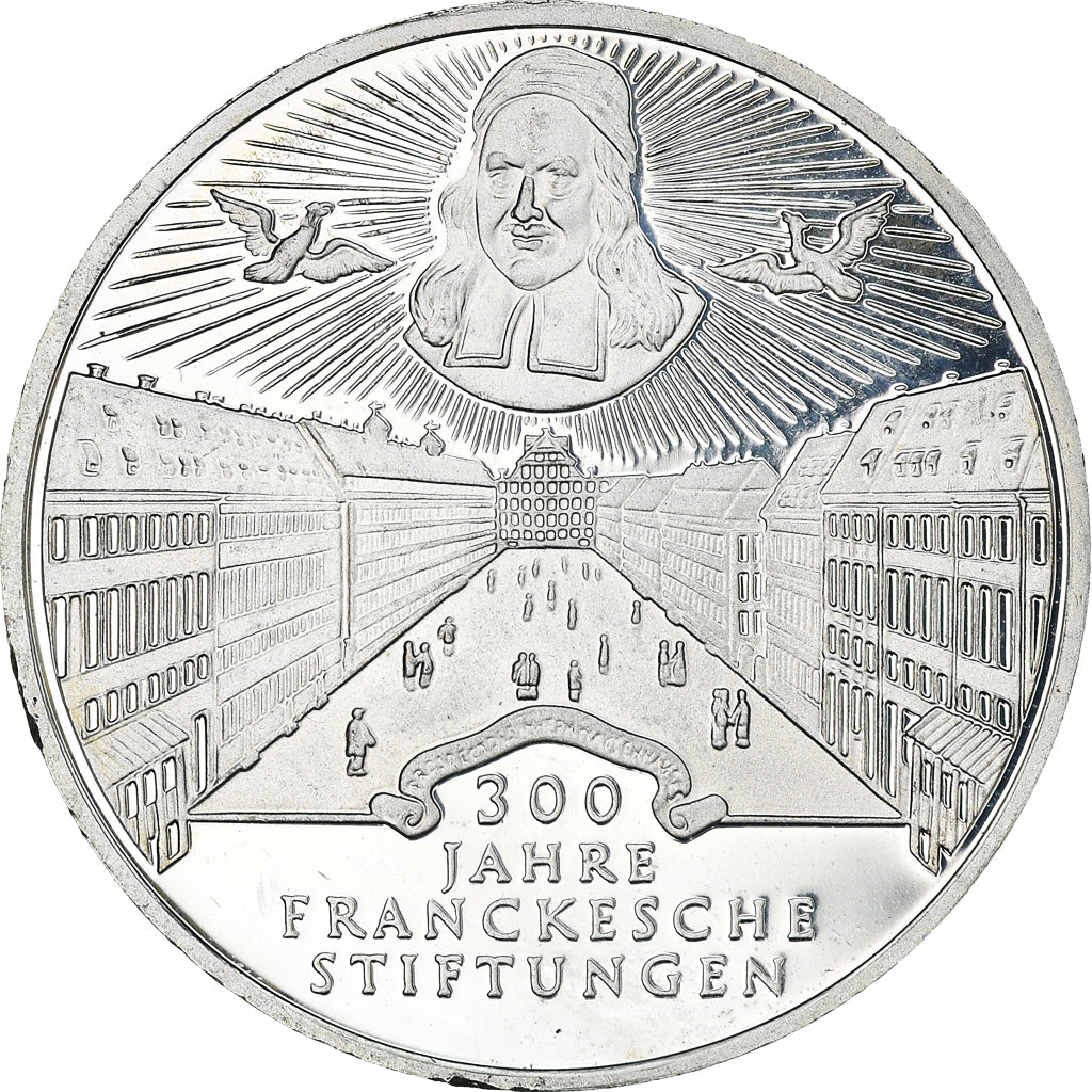 Coin, GERMANY - FEDERAL REPUBLIC, 10 Mark, 1998, Berlin, MS(60-62), Silver