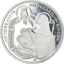 Coin, GERMANY - FEDERAL REPUBLIC, 10 Mark, 1998, Karlsruhe, Proof, MS(63)