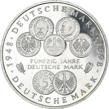 Moneda, ALEMANIA - REPÚBLICA FEDERAL, 10 Mark, 1998, Stuttgart, Proof, EBC+
