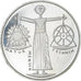 Coin, GERMANY - FEDERAL REPUBLIC, 10 Mark, 2000, Hamburg, Proof, MS(63), Silver