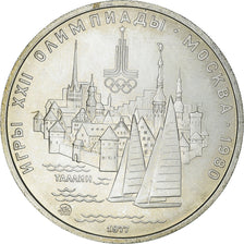 Münze, Russland, 5 Roubles, 1977, Saint-Petersburg, UNZ, Silber, KM:148