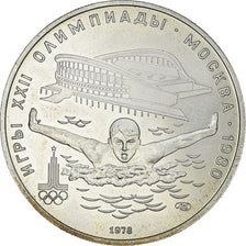Coin, Russia, 5 Roubles, 1978, Saint-Petersburg, MS(60-62), Silver, KM:155