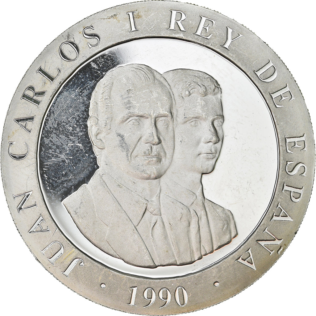 Münze, Spanien, Juan Carlos I, Barcelona Olympics, 2000 Pesetas, 1990, Madrid