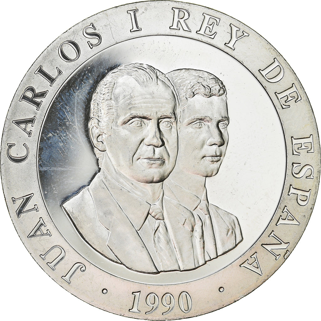 Moneta, Hiszpania, Juan Carlos I, Barcelona Olympics, 2000 Pesetas, 1990